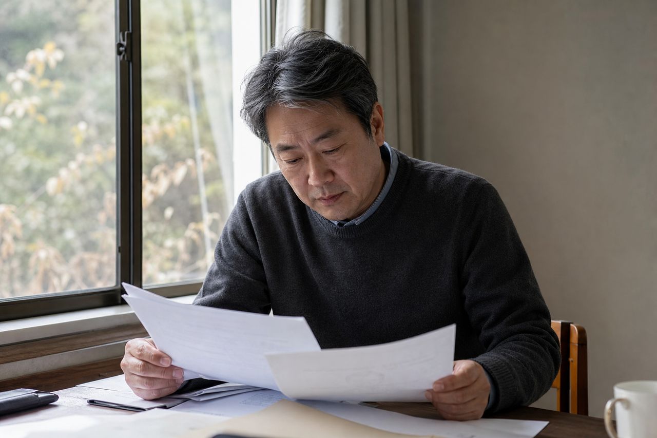상속채무를 알게 된 날짜, 독촉장과 통지기록을 정리하는 방법 관련 전문가 상담·서류 검토 장면