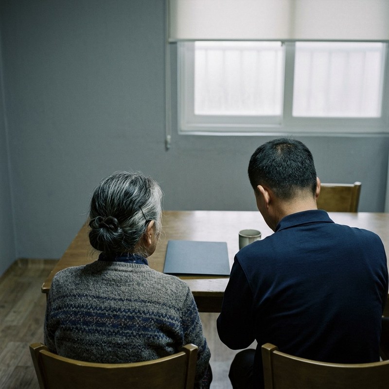특별대리인 상담 장면 — 이해를 돕기 위한 연출 이미지